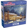 image:imageBuffalo Games  National Lampoons Christmas Vacation  100 Piece Holiday Jigsaw Puzzle  Thomas Kinkade  Festive Puzzles for Adults  PrecisionCut Pieces Winter Artwork and Hours of Relaxing Fun