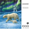 image:imageBuffalo Games  Northern Lights Bears  Hautman Brothers  1000 Piece Winter Jigsaw Puzzle Seasonal Puzzles for Adults  PrecisionCut Pieces Holiday Artwork and Hours of Relaxing Fun