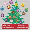 image:imageBuffalo Games  Pokmon  12 Days of Christmas Advent Calendar Puzzles  Eleven 100 Piece Mini Ornament Jigsaw Puzzles and One 300 Piece Christmas Tree Jigsaw Puzzle