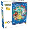 image:imageBuffalo Games  Pokmon  Alola Holiday Wreath  100 Piece Christmas Jigsaw Puzzle  Festive Puzzles for Kids and Families  PrecisionCut Pieces Winter Artwork and Relaxing Fun