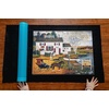 image:imageBuffalo Games  RollUp Puzzle Mat  Puzzle Saver and Assembly Accessory  Felt Mat  Fits up to 1500 Piece Puzzle  BlackBlue
