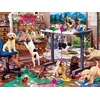 image:imageBuffalo Games  Steve Read  Painting Puppies  750 Piece Jigsaw Puzzle for Adults Challenging Puzzle Perfect for Game Nights  Finished Size is 2400 x 1800