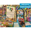image:imageBuffalo Games 1000 Piece Puzzle Life is an Open Book Venice  2675 x 1975 in Poster Included  Vibrant Collage Artwork amp Colorful Puzzles  Italy Puzzle Design amp Aimee Stewart Artwork