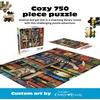 image:imageBuffalo Games Charles Wysocki  Frederick the Literate  750 Piece Puzzles for Adults 24 x 18 in Includes Poster  Cat Jigsaw Puzzle  Whimsical Library Scene amp Artist Illustration