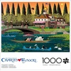 image:imageBuffalo Games Charles Wysocki  Pleasant Sunday  1000 Piece Jigsaw Puzzle  2675 x 1975 in Includes Poster  Precision Cut Pieces  Jigsaw Puzzles for Adults 1000 Pc  Relaxing Activity