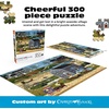 image:imageBuffalo Games Charles Wysocki  The Whippersnappers of Cape Cod  300 Piece Jigsaw Puzzle  14 amp Up 2125 x 15 in  Poster Included  Adult Jigsaw Puzzles  Nautical Scene