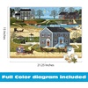 image:imageBuffalo Games Charles Wysocki  The Whippersnappers of Cape Cod  300 Piece Jigsaw Puzzle  14 amp Up 2125 x 15 in  Poster Included  Adult Jigsaw Puzzles  Nautical Scene