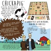 image:imageBuffalo Games Chickapig Board Game  24 Players Ages 10 Wooden Pieces  Travel Fun  Fun Family Games  ChickenPig Strategy Board Game