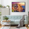 image:imageBuffalo Games Cinque Terre Sunset Jigsaw Puzzle  1000 Pieces Multicolor Rectangular 267 x 1975 in  1000 Piece Puzzle for Adults  FullSize Poster  Wall Display
