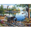 image:imageBuffalo Games Darrell Bush  Blue Sky Reflection  1000 Piece Jigsaw Puzzle  Large 2675 x 1975 in  Jigsaw Puzzles for Adults  Full Color Poster  High Resolution Artwork