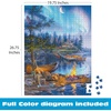 image:imageBuffalo Games Darrell Bush  Magical Moonlight  1000 Piece Jigsaw Puzzle  Multicolor 2675 x 1975 in Ages 14  Bonus Poster  Precision Cut Pieces  Puzzles for Adults
