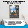 image:imageBuffalo Games Darrell Bush Room with a View Jigsaw Puzzle  1000 Pieces Includes Poster Ages 14  Jigsaw Puzzles for Adults  Scenic Landscape  Mountain Lake View