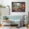 image:imageBuffalo Games Disney  Thomas Kinkade  Snow White amp the Seven Dwarfs  1000 Piece Jigsaw Puzzle  Blue Board 2675 x 1975 in  Thick Pieces amp Poster  Thomas Kinkade Artwork  Puzzles for Adults