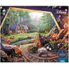 image:imageBuffalo Games Disney  Thomas Kinkade  Snow White amp the Seven Dwarfs  1000 Piece Jigsaw Puzzle  Blue Board 2675 x 1975 in  Thick Pieces amp Poster  Thomas Kinkade Artwork  Puzzles for Adults