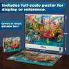 image:imageBuffalo Games Disney Peter Pan  Aimee Stewart  Mermaid Lagoon  1000 Piece Jigsaw Puzzle  Multicolor  Disney Puzzle for Adults  Reference Poster Included  ScreenFree Time