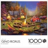 image:imageBuffalo Games Geno Peoples  The Woodsmen  1000 Piece Jigsaw Puzzle  Large Multicolor  Includes Poster  1000 Piece Puzzle for Adults  Relaxing Activity