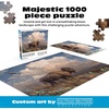 image:imageBuffalo Games Hautman Brothers Majestic Bison 1000 Piece Jigsaw Puzzle  Multicolor 2675 x 1975 in  Wildlife Landscape Relaxing Build  1000 Piece Puzzle for Adults  Adult Jigsaws