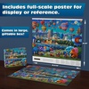 image:imageBuffalo Games La Jolla Cove Jigsaw Puzzle  1000 Piece Multicolor Rectangular  Poster Included Puzzles for Adults  Beach Scene Adult Activity  Jigsaw 1000 Pieces