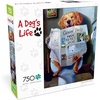 image:imageBuffalo Games Lucia Heffernan  Dog Gone Funny  A Dogs Life  750 Piece Jigsaw Puzzle  24 x 18 in Multicolor  Comical Canine Art  Funny Puzzles for Adults  750 Piece Challenge for Adults