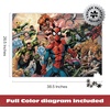 image:imageBuffalo Games Marvel  Sinister War  2000 Piece Jigsaw Puzzle  Silver Select Includes Poster  Durable Pieces  Screen Free Challenge  2000 Piece Puzzles for Adults