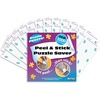 image:imageBuffalo Games Peel amp Stick Saver Sheets  Pack of 4 24 Adhesive Sheets amp 8 Adhesive Hangars  Quick Peel amp Stick Puzzle Glue amp Storage Solution  NoMess Puzzle Frame Alternative