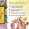 image:imageBuffalo Games Pokmon  Kanto Companions  300 Piece Jigsaw Puzzle  Large Pieces 2125 x 15 in Ages 14  FullColor Pokmon Poster  Jigsaw Puzzle 300 Count