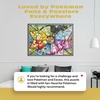 image:imageBuffalo Games Pokmon Eevee Evolutions Series 1 Jigsaw Puzzle  500 Piece Puzzle 2125 x 15 in  Precision Cut Pieces  Bonus Reference Poster  Eevee Evolutions Artwork with Sylveon amp UmbreonEevees Stained Glass