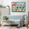 image:imageBuffalo Games Stephanie Peterson Jones All Day Long Food Truck 1000 Piece Jigsaw Puzzle  Multicolor Rectangular  1000 Piece Puzzle for Adults  Relaxing Challenge  Poster Included