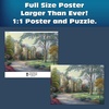image:imageBuffalo Games Thomas Kinkade  Beyond Summer Gate 1000 Piece Jigsaw Puzzle  Multicolor Blue Board  Foil Poster Included  Jigsaw Puzzles for Adults
