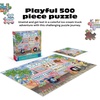 image:imageCeaco Food Trucks  Ice Cream Truck II  500 Piece Jigsaw Puzzle for Adults and Families  Colorful Summer Beach Scene with Ice Cream Stand  Finished Size 19 x 19  Made in the USA