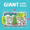 image:imageChuckle amp Roar Preschool Puzzles  Large Kids Floor Puzzle  Christmas Village Seek amp Find  50 Piece Giant 3ft x 2ft Ages 4