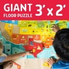 image:imageChuckle amp Roar USA Map Floor Puzzle  3 Ft x 2 Ft 50 States  Screen Free Play Puzzles for Kids Ages 46  Geography Learning Map of the United States  Portable Carry Box Educational Toys