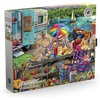 image:imageBuffalo Games  Aimee Stewart Family Campsite 2000 Piece Jigsaw Puzzle Colorful Camping Artwork Cozy Outdoor Scene