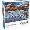 image:imageBuffalo Games  Charles Wysocki  Bostonians and Beans 1000 Piece Christmas Jigsaw Puzzle  Festive Holiday Puzzles for Adults  PrecisionCut Pieces Winter Artwork Relaxing Fun