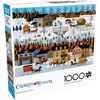 image:imageBuffalo Games  Charles Wysocki  Windjammer Canal  1000 Piece Winter Jigsaw Puzzle  Festive Holiday Puzzles for Adults  PrecisionCut Pieces Christmas Artwork and Hours of Fun