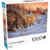image:imageBuffalo Games  Darrell Bush  Hiding Place  1000 Piece Winter Jigsaw Puzzle  Festive Holiday Puzzles for Adults  PrecisionCut Pieces Christmas Artwork and Hours of Relaxing Fun