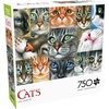 image:imageBuffalo Games  Irina GarmashovaCawton  Cats Closeup  750 Piece Jigsaw Puzzle for Adults Challenging Puzzle Perfect for Game Nights  Finished Size is 2400 x 1800
