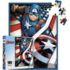 image:imageBuffalo Games  Marvel  Captain America The First Avenger  100 Piece Jigsaw Puzzle for Families Challenging Puzzle Perfect for Game Nights  Finished Size is 1500 x 1100