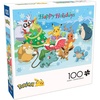 image:imageBuffalo Games  Pokmon  Happy Holidays  100 Piece Christmas Jigsaw Puzzle  Festive Holiday Puzzles for Families  PrecisionCut Pieces Winter Artwork and Hours of Relaxing Fun