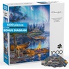 image:imageBuffalo Games Darrell Bush  Magical Moonlight  1000 Piece Jigsaw Puzzle  Multicolor 2675 x 1975 in Ages 14  Bonus Poster  Precision Cut Pieces  Puzzles for Adults