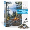 image:imageBuffalo Games Darrell Bush Room with a View Jigsaw Puzzle  1000 Pieces Includes Poster Ages 14  Jigsaw Puzzles for Adults  Scenic Landscape  Mountain Lake View