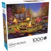 image:imageBuffalo Games Geno Peoples  The Woodsmen  1000 Piece Jigsaw Puzzle  Large Multicolor  Includes Poster  1000 Piece Puzzle for Adults  Relaxing Activity