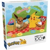 image:imageBuffalo Games Pokmon Blooming Pikachu amp Eevee Jigsaw Puzzle  100 Pieces 15 x 11 in Ages 6  Pokemon Puzzle for Kids  Large Pieces Recycled Paper Board  Pokemon Gifts for BoysBlooming Pokemon