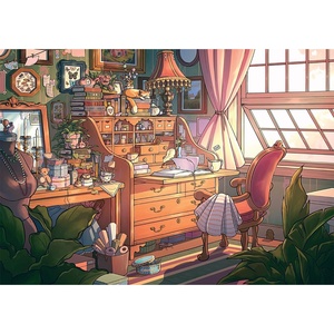image:imageBuffalo Games  Brittnie Ortega  Hideaway Hollow  500 Piece Jigsaw Puzzle for Adults Challenging Puzzle Perfect for Game Nights  Finished Size is 2125 x 1500