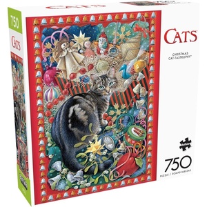 image:imageBuffalo Games  Christmas Cattastrophy  750 Piece Jigsaw Puzzle for Adults Challenging Puzzle Perfect for Game Nights  750 Piece Finished Size is 2400 x 1800 Large