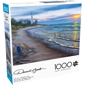 image:imageBuffalo Games  Darrell Bush  End of a Perfect Day  1000 Piece Jigsaw Puzzle for Adults Challenging Puzzle Perfect for Game Nights  Finished Size is 2675 x 1975  PrecisionCut Pieces