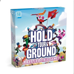 image:imageBuffalo Games  Hold Your Ground  Deck Building Action Game  Survival Space Shrinking Action  Strategic Position Game  Ages 8 and Up