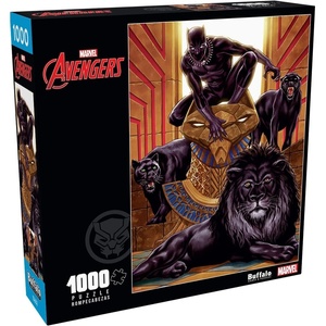 image:imageBuffalo Games  Marvel  Black Panther Vol 6 1 Variant  1000 Piece Jigsaw Puzzle for Adults Challenging Puzzle Perfect for Game Nights  Finished Size is 2675 x 1975  PrecisionCut Pieces