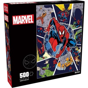 image:imageBuffalo Games  Marvel  Marvels SpiderMan Spotlight  500 Piece Jigsaw Puzzle for Adults Challenging Puzzle Perfect for Game Nights  Finished Size is 2125 x 1500