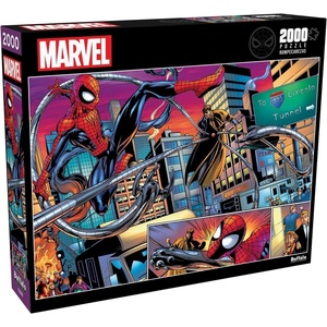 image:imageBuffalo Games  Marvel  SpiderMan vs Doctor Octopus  2000 Piece Jigsaw Puzzle for Adults Challenging Puzzle Perfect for Game Nights  Finished Size is 3850 x 2650